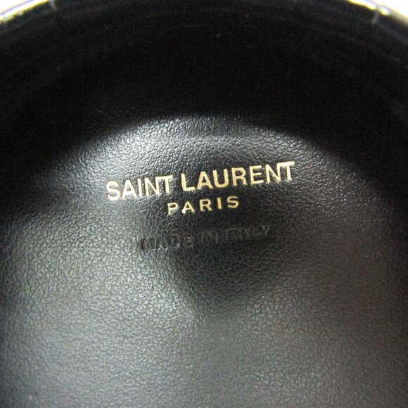 SAINT LAURENT Black Leather Wallet - Picture 11 of 12